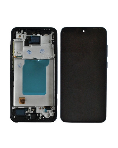 Дисплей Samsung A356 Galaxy A35 5G з сенсором в рамці (Чорний) OLED / BIG lcd