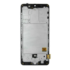 Дисплей Samsung A415 Galaxy A41 2020 з сенсором в рамці (Чорний) OLED