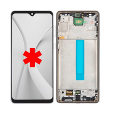 Дисплей Samsung A736 Galaxy A73 з сенсором в рамці (Чорний) OLED / BIG lcd