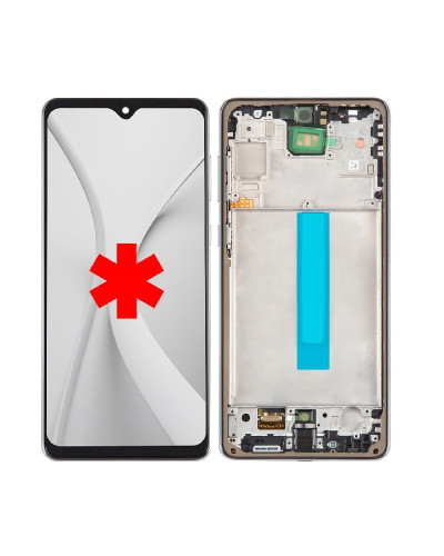 Дисплей Samsung A736 Galaxy A73 з сенсором в рамці (Чорний) OLED / BIG lcd