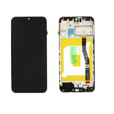 Дисплей Samsung M205 Galaxy M20 з сенсором в рамці (Чорний) Original Pack