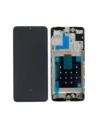 Дисплей Samsung M556 Galaxy M55 з сенсором в рамці (Чорний) Service Original