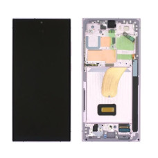 Дисплей Samsung S911 Galaxy S23 з сенсором в рамці (Лавандовий) Service Original