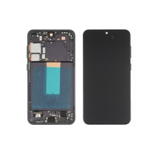 Дисплей Samsung S916 Galaxy S23 Plus з сенсором в рамці (Чорний) OLED / original size
