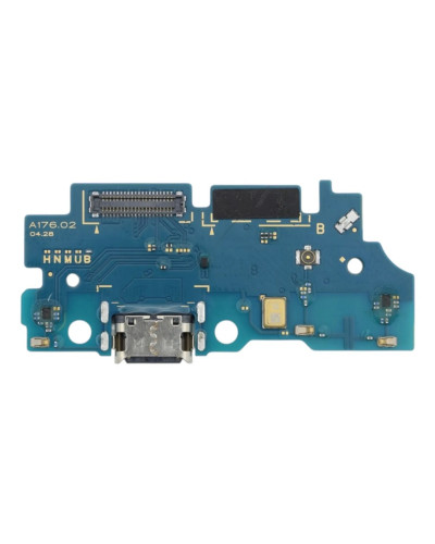 Плата зарядки Samsung A176 Galaxy A17 5G з компонентами / ORIGINAL
